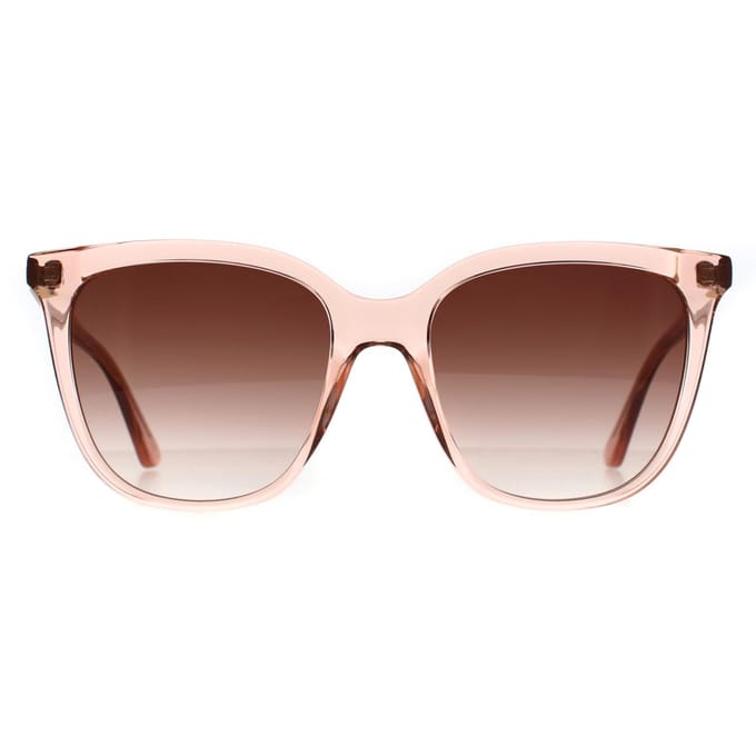 Calvin Klein Cat Eye Womens Transparant Rose Pink Peak Pink Gradient CK23506S