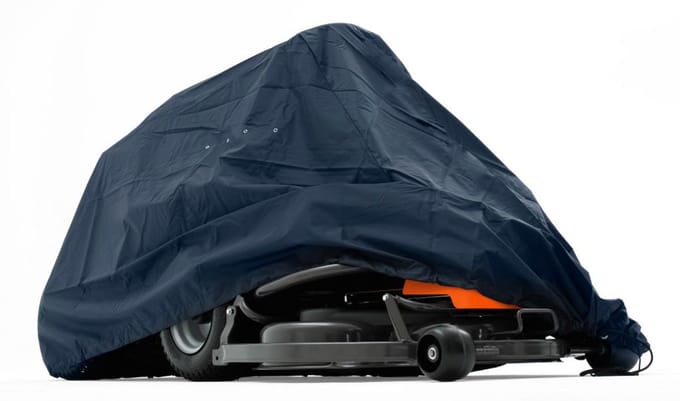 Husqvarna afdekzeil rider zitmaaier