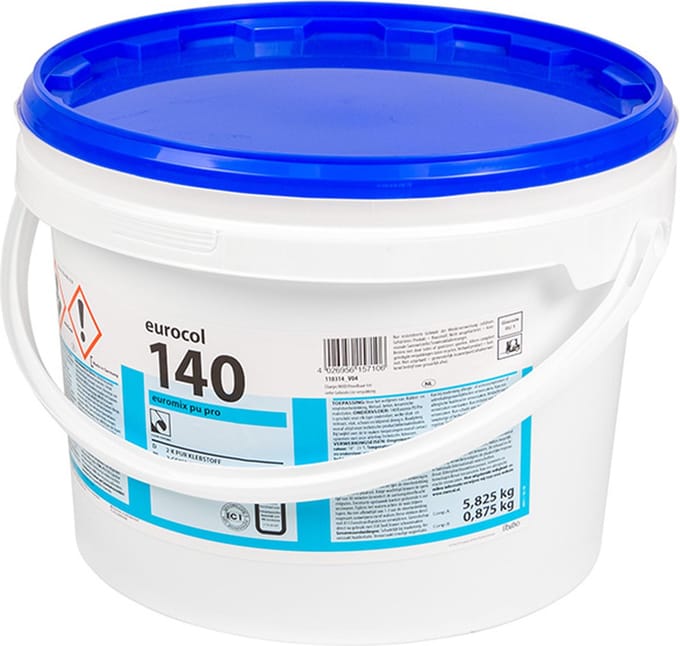 Rubbermagazijn - PU lijm 140 - Watervaste 2-componentenlijm - 6,7 kilo