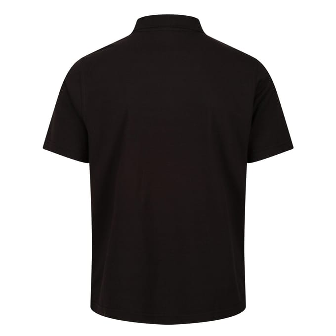 Regatta Heren Pro 65/35 Poloshirt met korte mouwen (Zwart)