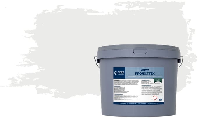 Wixx Projecttex Mat - 10L - 10L - RAL 9003 | Signaalwit