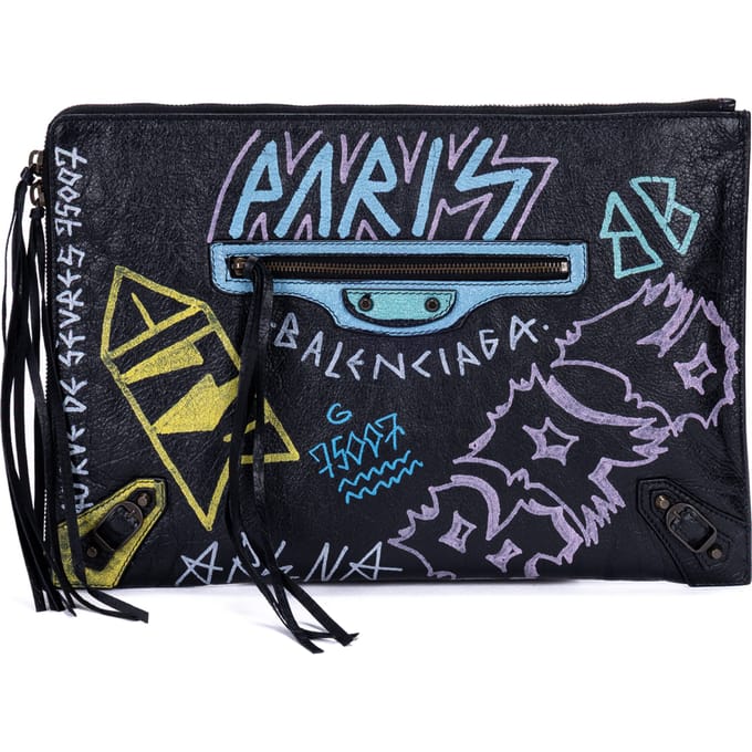 Graffiti Clutch   Clutch