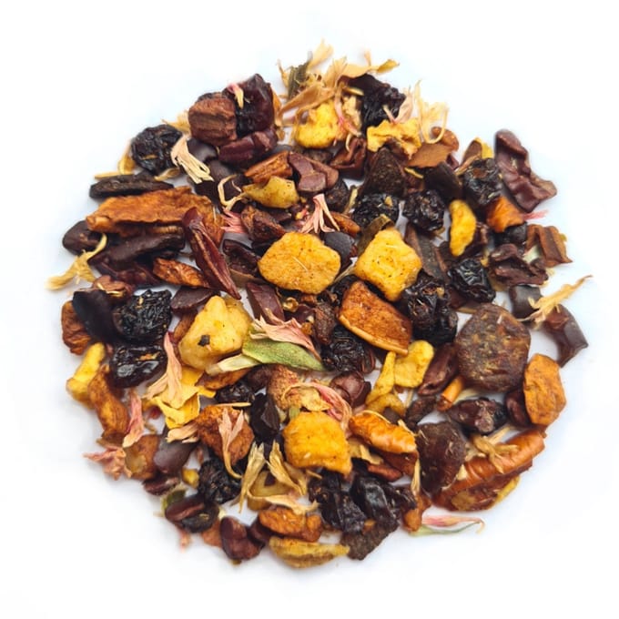 Tea Bar - Chocodroom - Kruidenthee (cafeïnevrij)|geschikt Voor Kinderen - 200 Gram