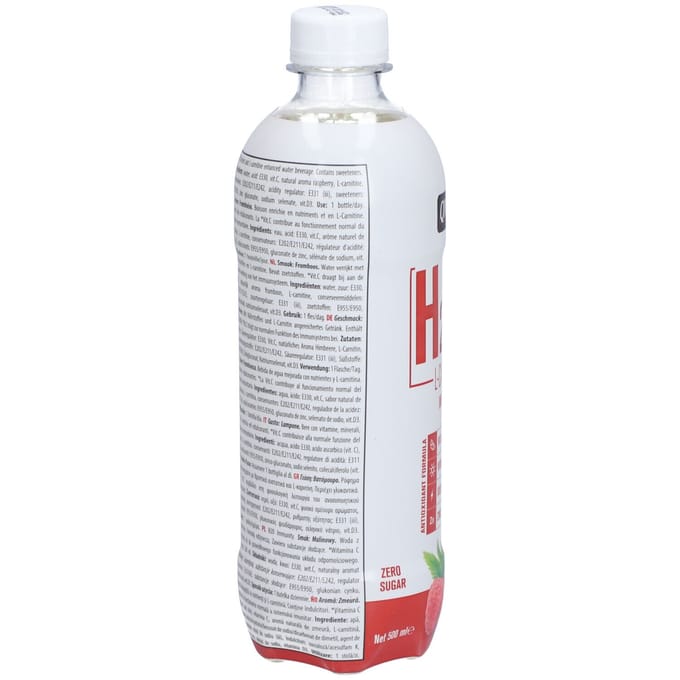 Suikervrije framboos voedingssupplement QNT Immunity Water H20