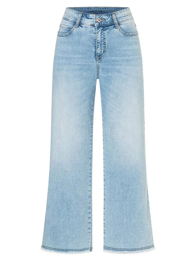 Wide fit jeans-culotte van katoenmix model 'DREAM'
