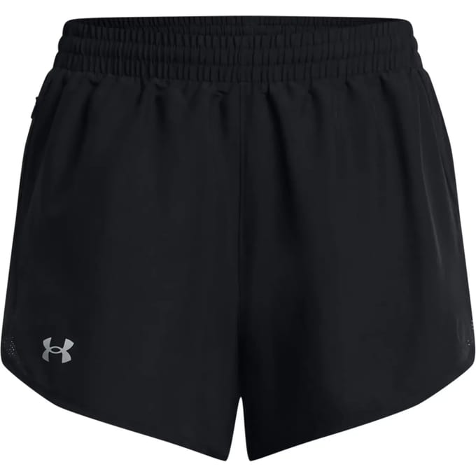Under Armour Fly By 3in  Hardloopshorts Dames