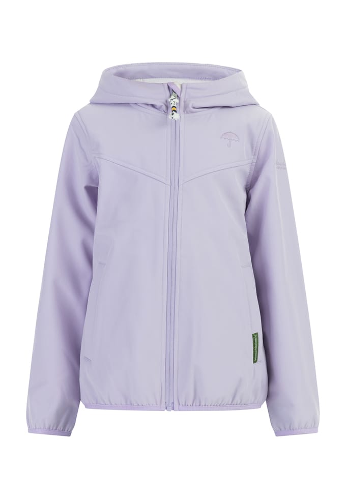 Schmuddelwedda softshell blouson Meisje Licht lavendel-280