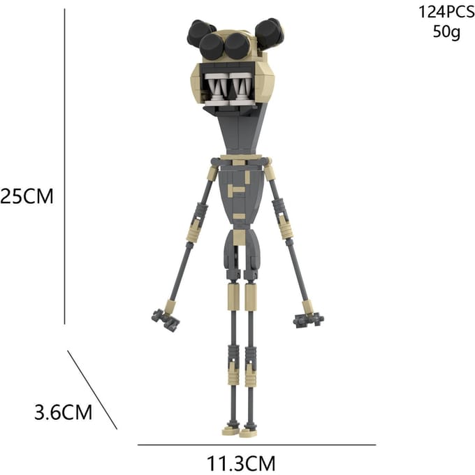 Zoonomaly Dierentuin Blokken Figuur Speelgoed Zoonomaly Blokkenset Horror Spel Figuur Zoonomaly Baksteen Bewaker Kat Koala Monster Dieren Bouwen
