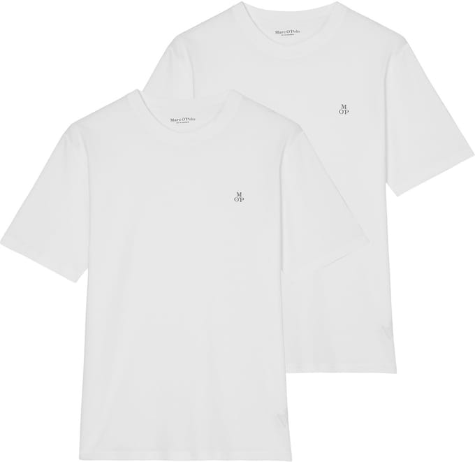 Marc O Polo T-shirt Small-Logo Set van 2