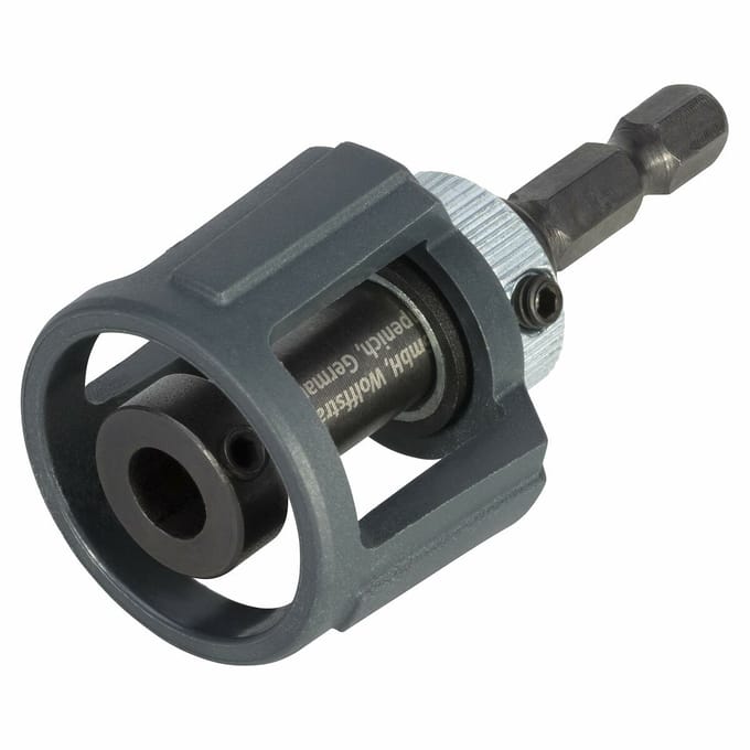 wolfcraft - Bithouder met dieptestop - Diepteaanslag - 1539000