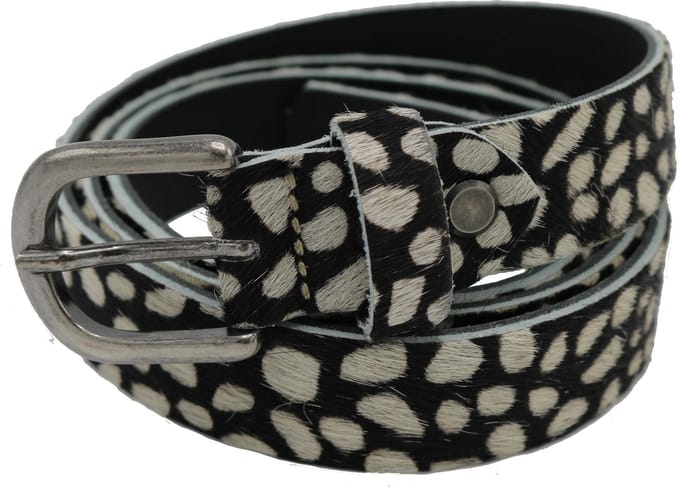 Dames riem Wildlands baby cheetah 85 cm