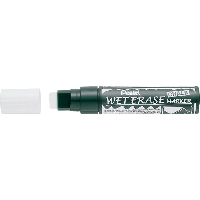 Viltstift Pentel SMW56 krijtmarker wit 8-16mm