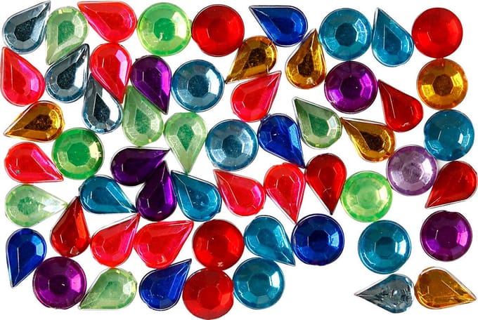 Strasstenen, afm 5 mm, 15 gr/ 1 doos