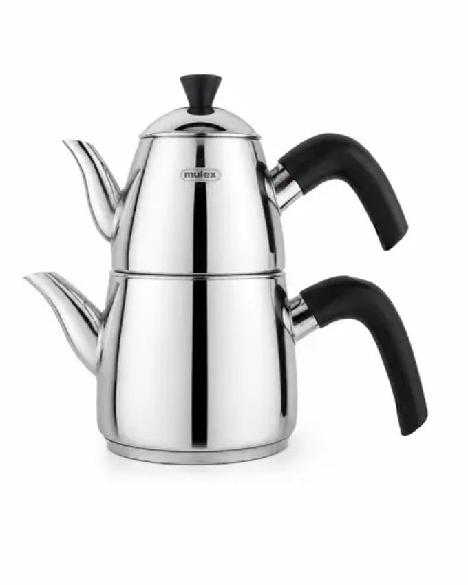Mulex theepotset – 1,5L/0,75L – 18/10 RVS – Cool Touch – inductie