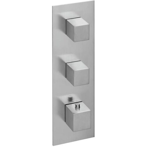 Herzbach LOGIC XL 2 colour set for universal thermostat module with 1 square panel 11.522000.2.01