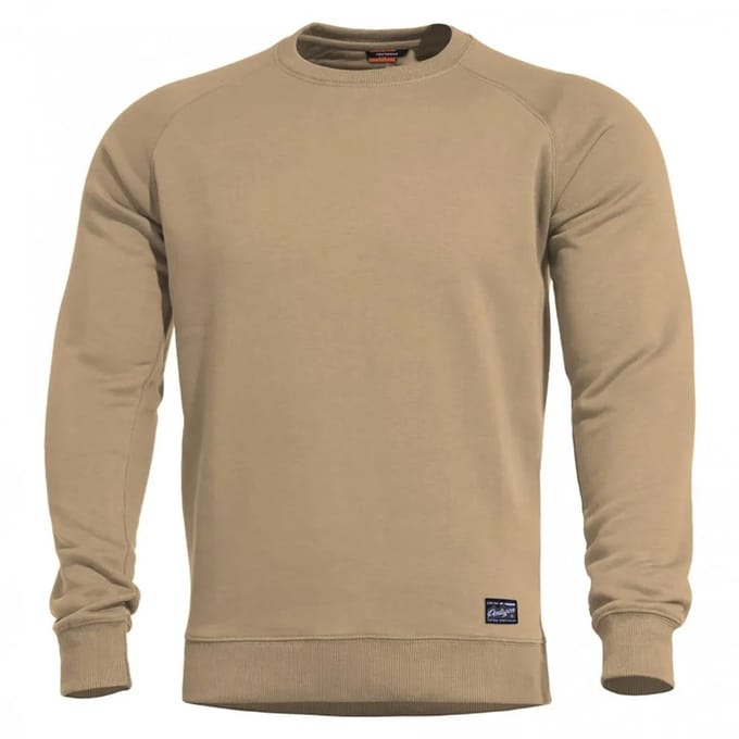 Pentagon Hawk Blank Sweatshirt Beige S Man