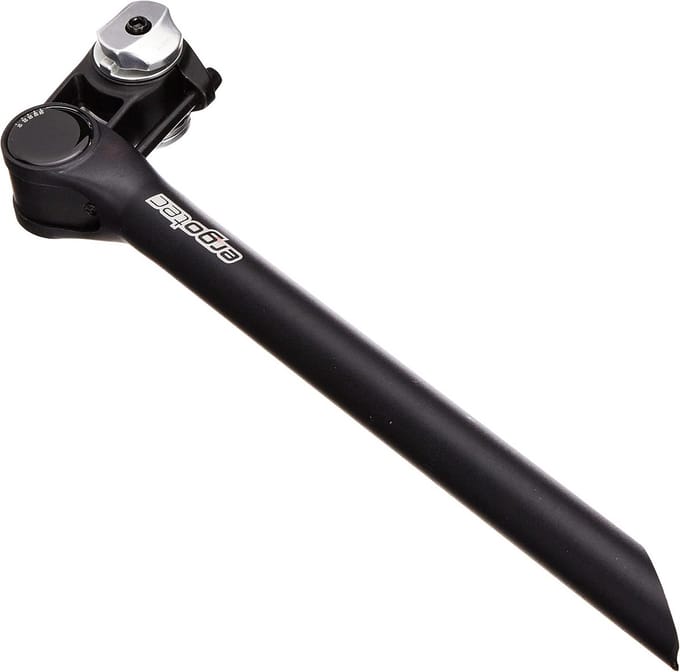 Verstelbare Aluminium Zadelpen 27,2 mm met Offset voor Fietsen