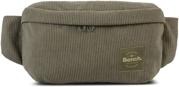Bench Cord Fanny pack 23 cm - Unisex - olivgrün