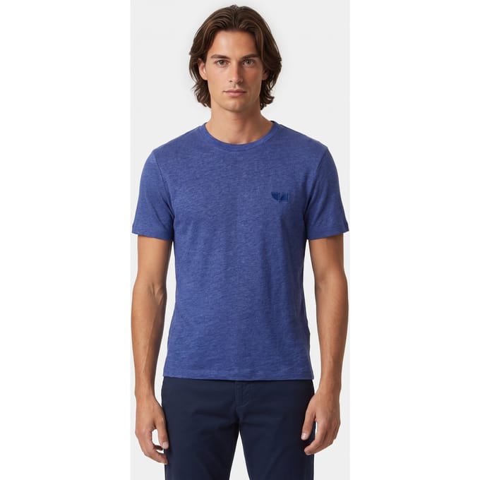 IRO Paris Tiram T-shirt Moonlight Blue Maat: L | Basic T-Shirts Outlet | Heren | Blauw