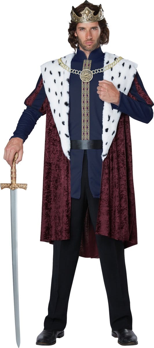 Vegaoo - Luxe Fairy Tale King-kostuum voor mannen