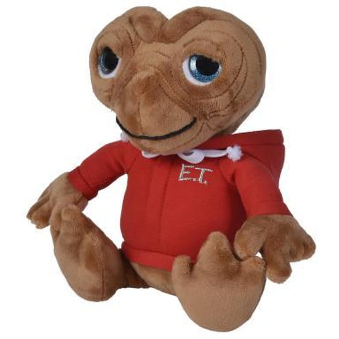 Universal - E T  met sweater 25cm - Pluche - Bruin  - Alle leeftijden - Knuffel