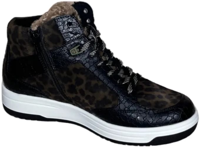 Durea Sneaker K mid (Maat - 6,5, Kleur - Zwart)