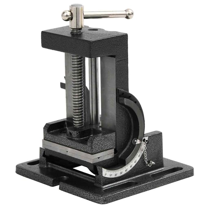 vidaXL - Bankschroef - kantelbaar - handmatig - 110 - mm