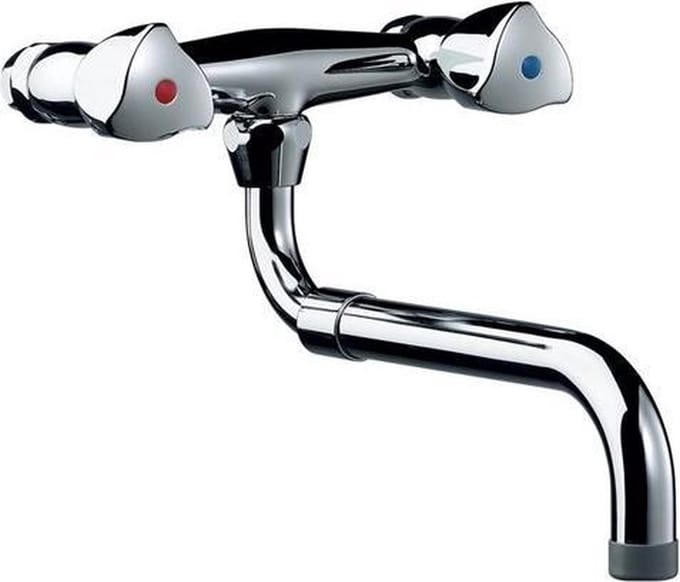 Muurmengkrn + klassieke dichting + telesc. Uitloop L.200-290