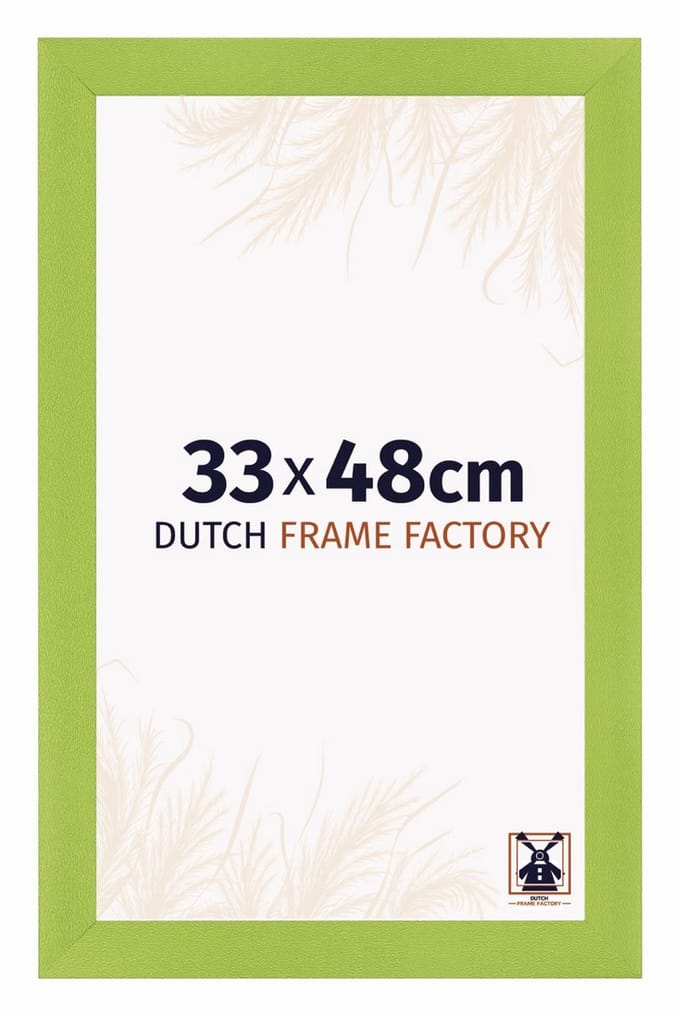 Fotolijst 33x48 cm - MDF - Groen - Praag