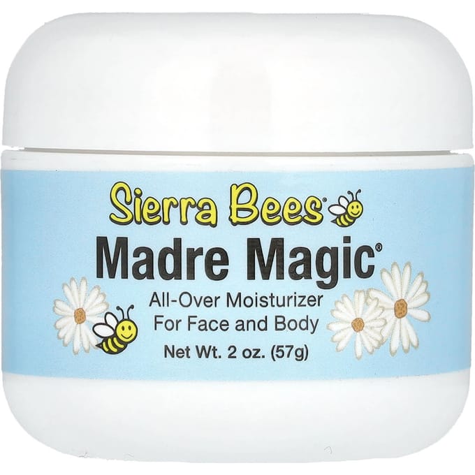 Madre Magic, Multifunctionele Balsem met Koninginnengelei & Propolis, 57 ml(2 fl oz) white
