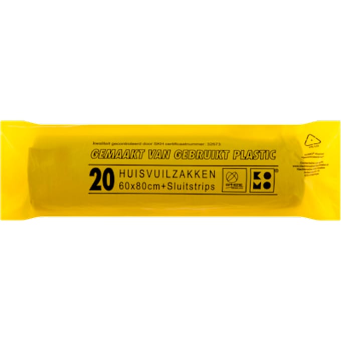 KOMO trekband zakken 20 rollen van 15 stuks