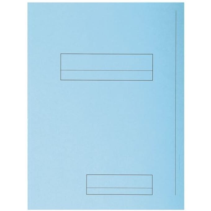 Exacompta SUPER 210 - Pak van 50 mappen met 2 kleppen - 24x32cm - - Lichtblauw - 335006E