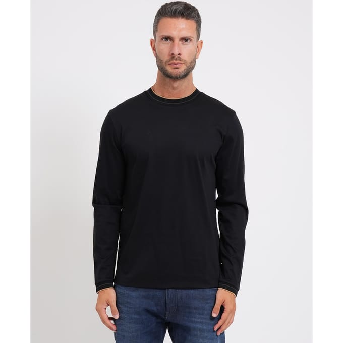 Boss T-shirts en Polo Zwart