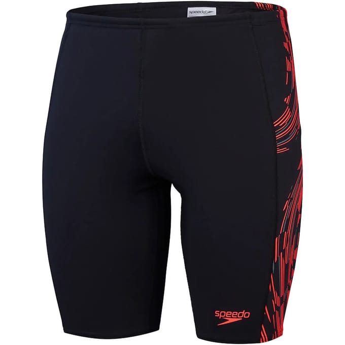 Speedo Zwemjammer Tech Panel Zwart/Rood