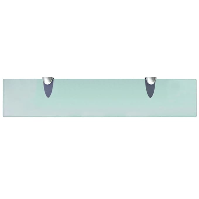 vidaXL - Zwevend - schap - 50x10 - cm - 8 - mm - glas