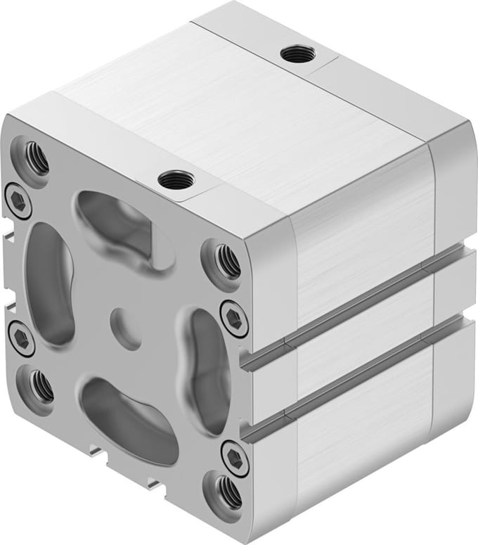 Festo Compacte Cilinder 80mm Boring 30mm Slag ISO 21287 Dubbelwerkend - 536367 - P2BPW