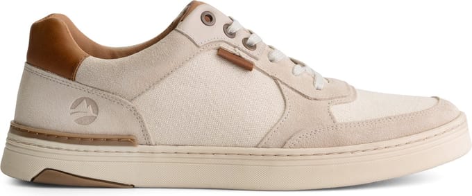 Travelin' Bromley Heren - Sneakers - Canvas en suede - Wit