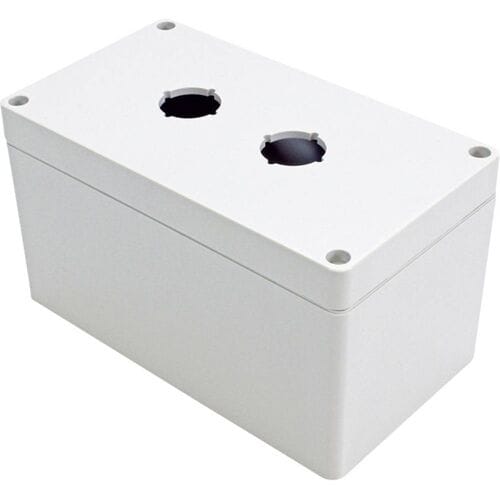 Hammond Electronics 1554MPB2D Universele behuizing 160 x 90 x 90 Polycarbonaat Grijs 1 stuk(s)