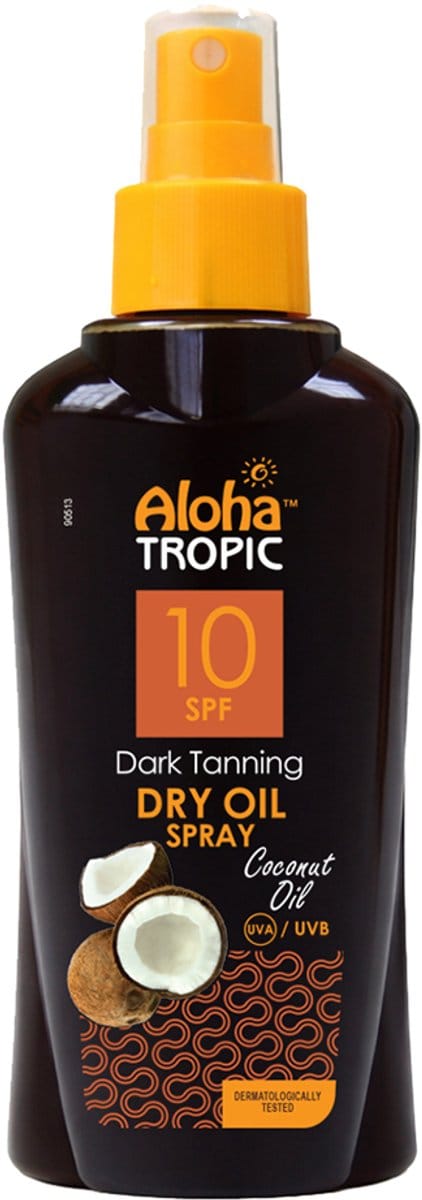 Aloha Tropic Zon Olie *SPF10 Kokosnoot* 200ml