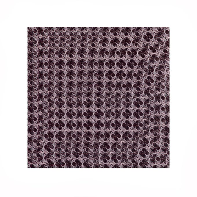 TRESANTI | ELVIN | Zijden pochet geometrisch | Wine