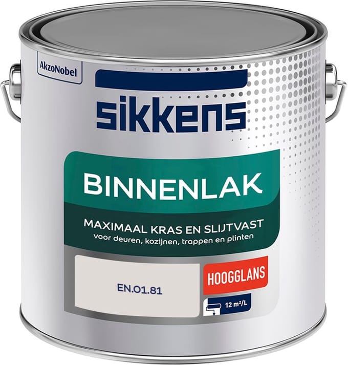 Sikkens - Binnenlak Hoogglans - En.01.81 - Mengverf - 2,5 L