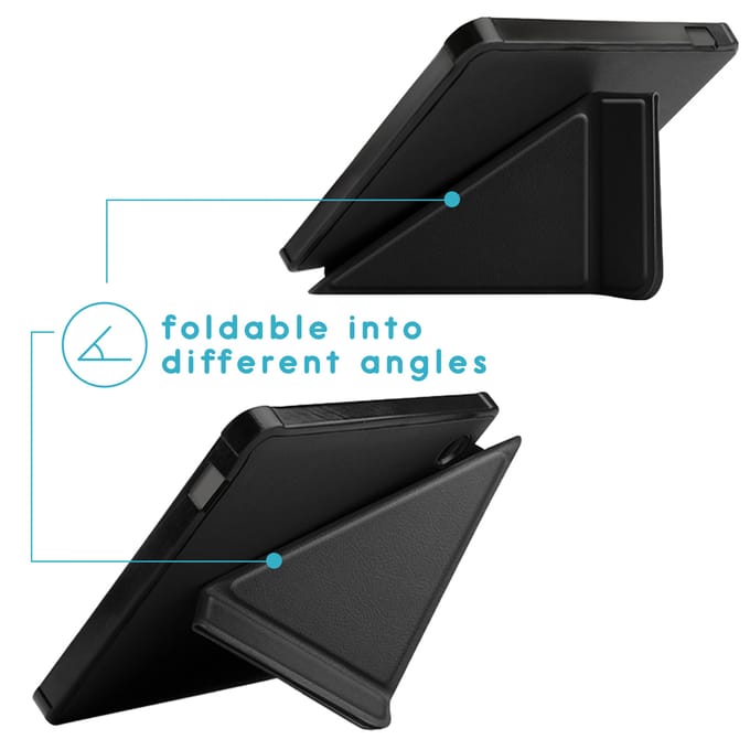 imoshion Vouwbare Bookcase voor de Kobo Libra Colour - Zwart
