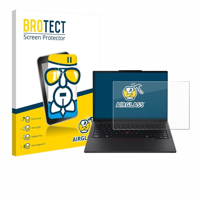 BROTECT - Screenprotector voor Lenovo ThinkPad T14 Gen 6 - Folie Beschermfolie Beschermglas transparant