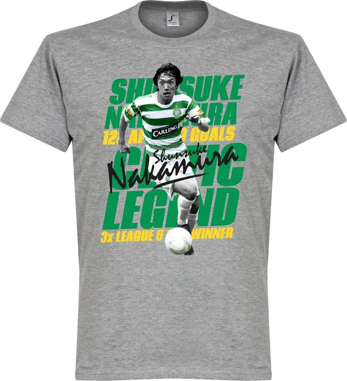 Nakamura Legend T-Shirt - Grijs - S