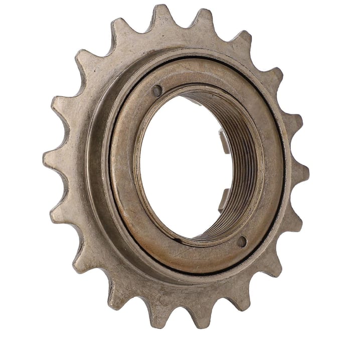 Single Speed Fiets Freewheel Koolstofstaal Schroefdraad Universeel Eén Versnelling Fiets Freewheel voor Vervanging black