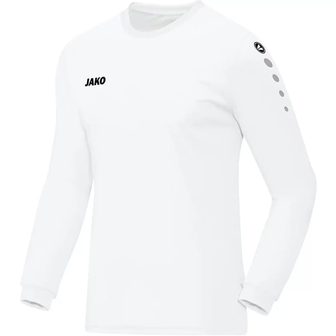 Jako - Jersey Team L/S Junior - Shirt Team LM - 152 - Wit