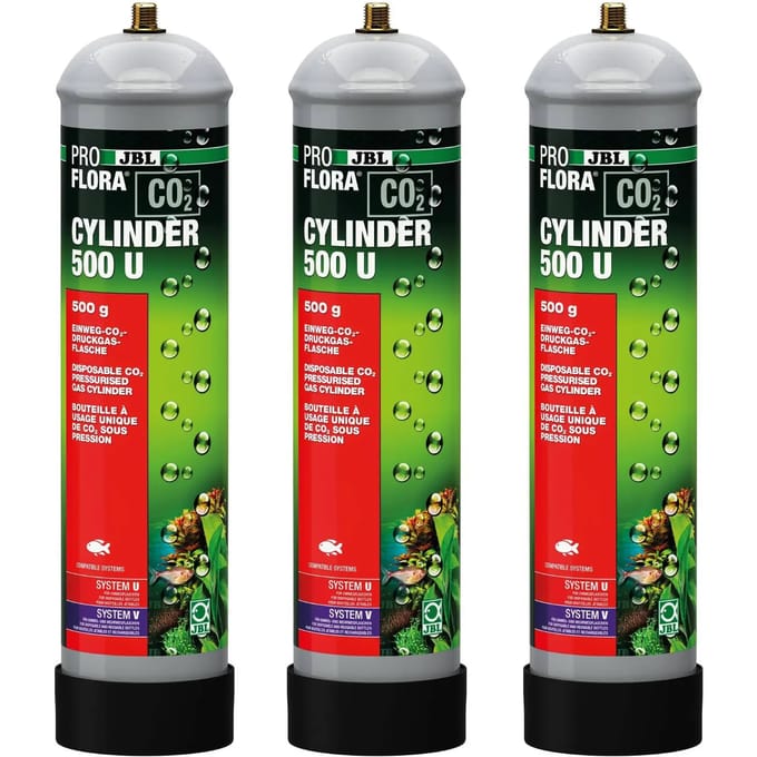 JBL Aqua PROFLORA CO2 CYLINDER 500 U 3x500g