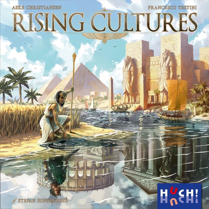HUCH! bordspel Rising Cultures strategisch spel voor 2 spelers.