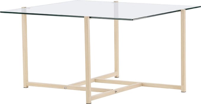 Hybrid salontafel glas.