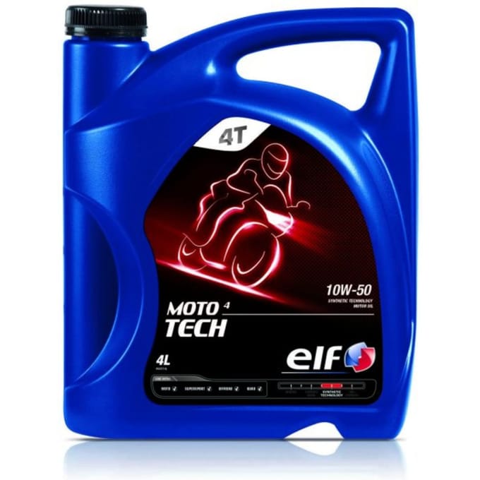 Motorolie ELF 2213950 Moto 4 Tech 10W50 4L